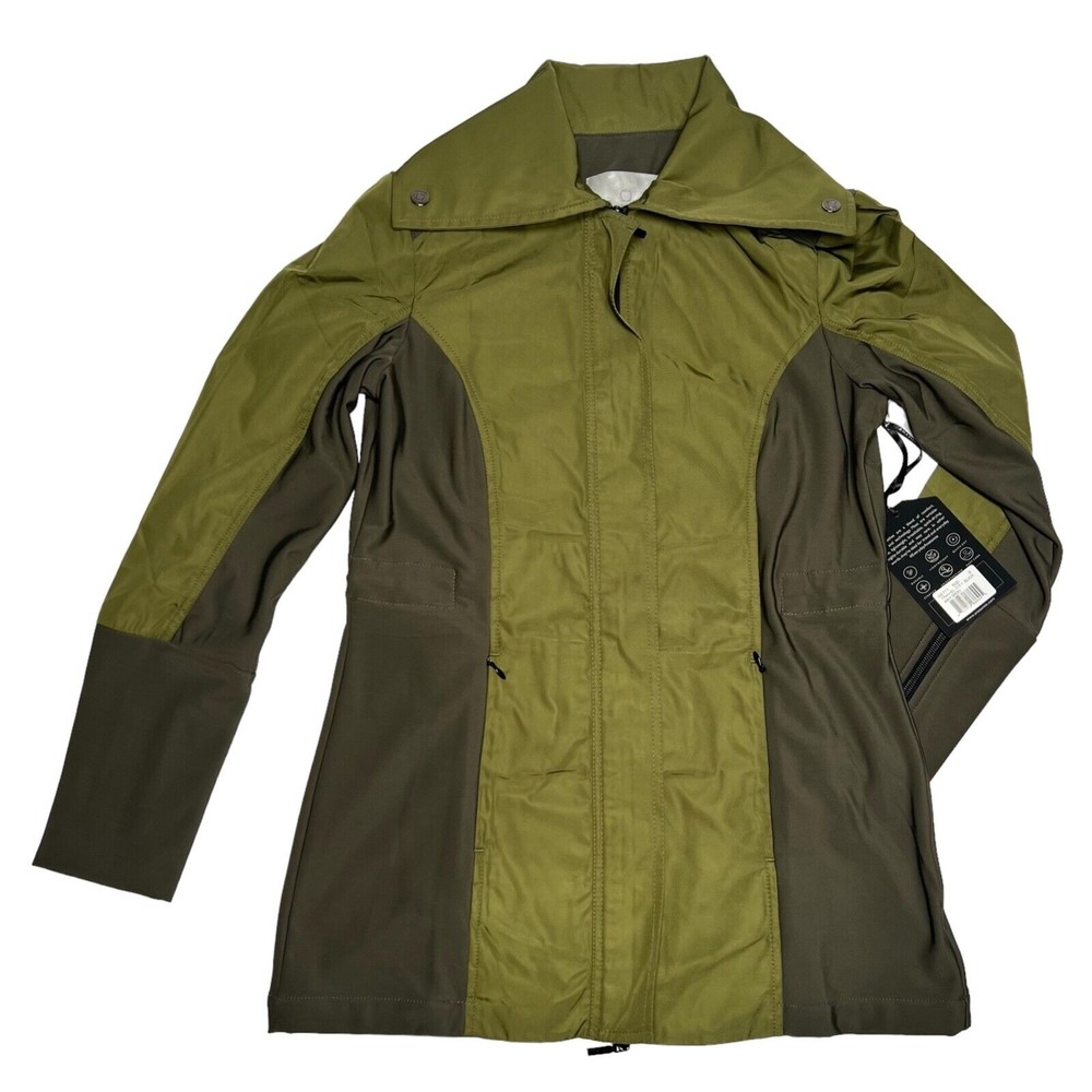 New With Tag Anatomie Women's Sz Small Travel City Slick Jacket Army Green